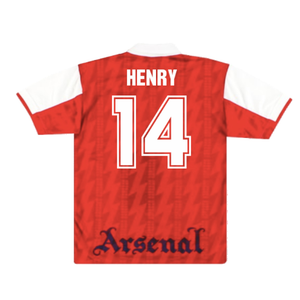 Arsenal 1994-96 Home Shirt (Excellent) (Henry 14)_1