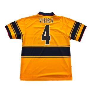 Arsenal 1997-99 Away Shirt (Excellent) (Vieira 4)_1