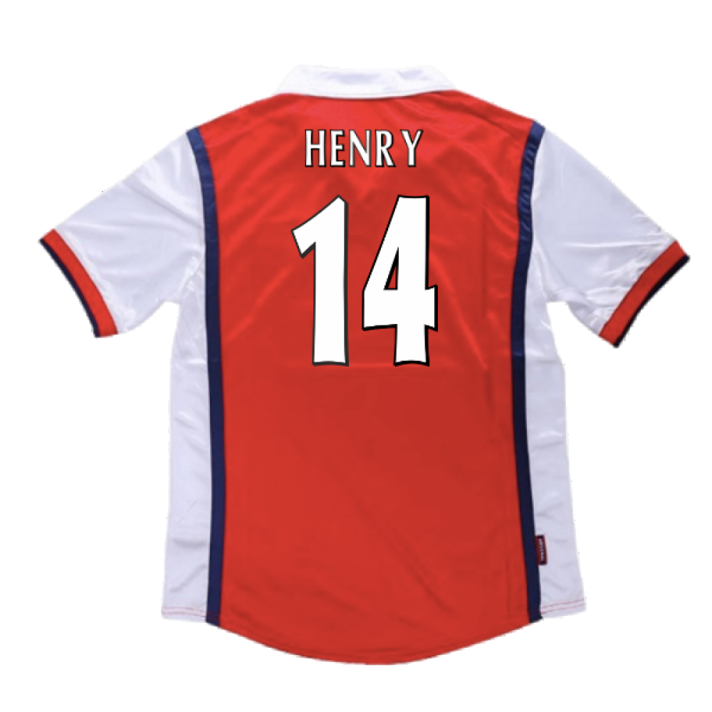 Arsenal 1998-99 Home Shirt (2XL) (Good) (Henry 14) – Classic