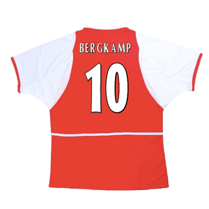 Arsenal 2002-04 Home Shirt (XL) (Very Good) (Bergkamp 10)_1