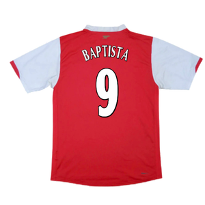 Arsenal 2006-08 Home Shirt (XL) (Excellent) (Baptista 9)_1