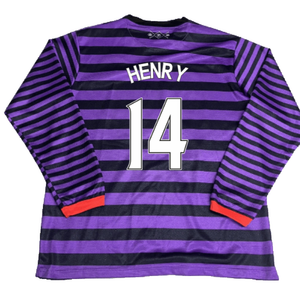 Arsenal 2012-13 Away Long Sleeve Shirt (M) (Good) (Henry 14)_1