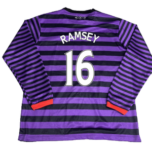 Arsenal 2012-13 Away Long Sleeve Shirt (M) (Good) (Ramsey 16)_1