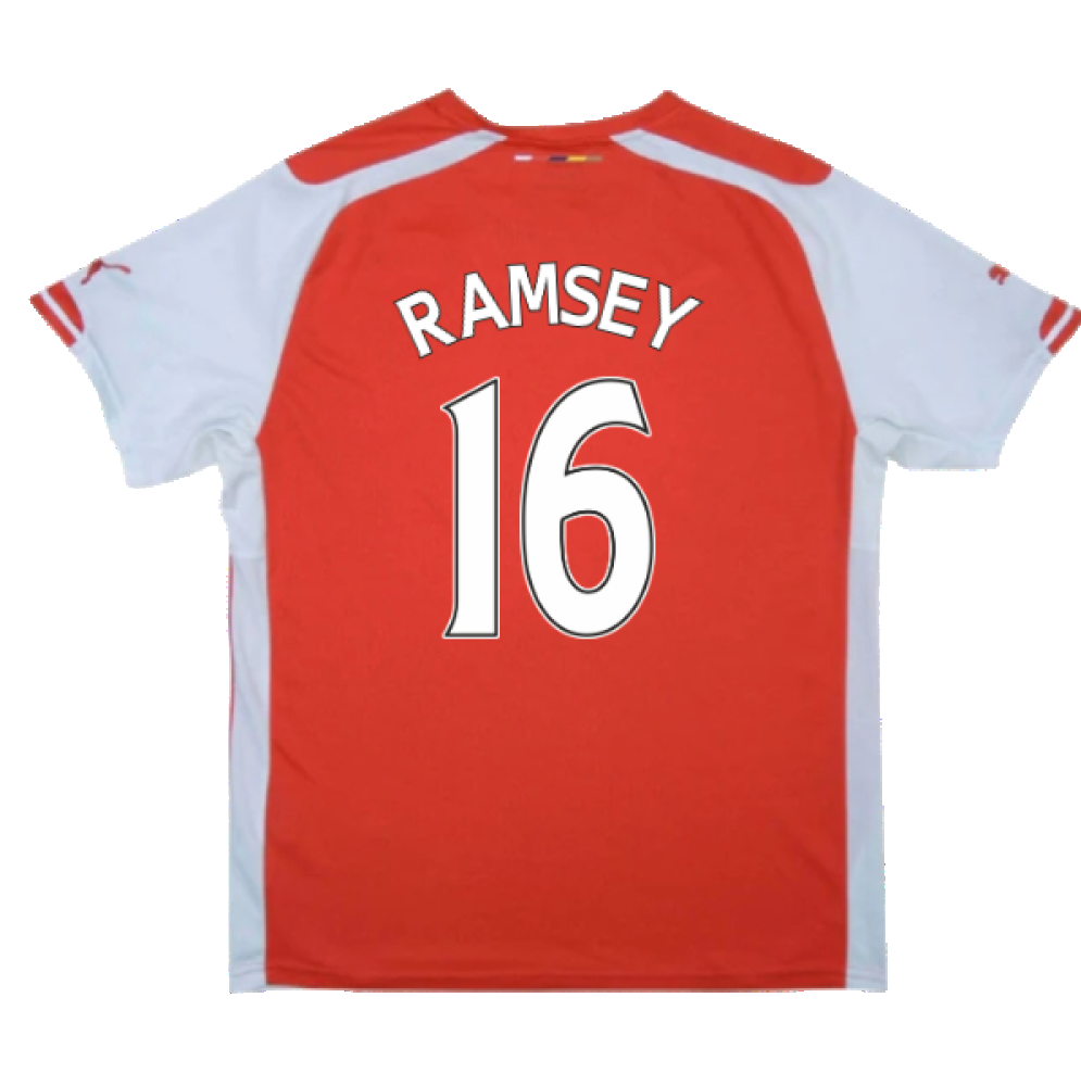 Arsenal 2014-15 Home Shirt (L) (Ramsey 16) (Very Good)_1