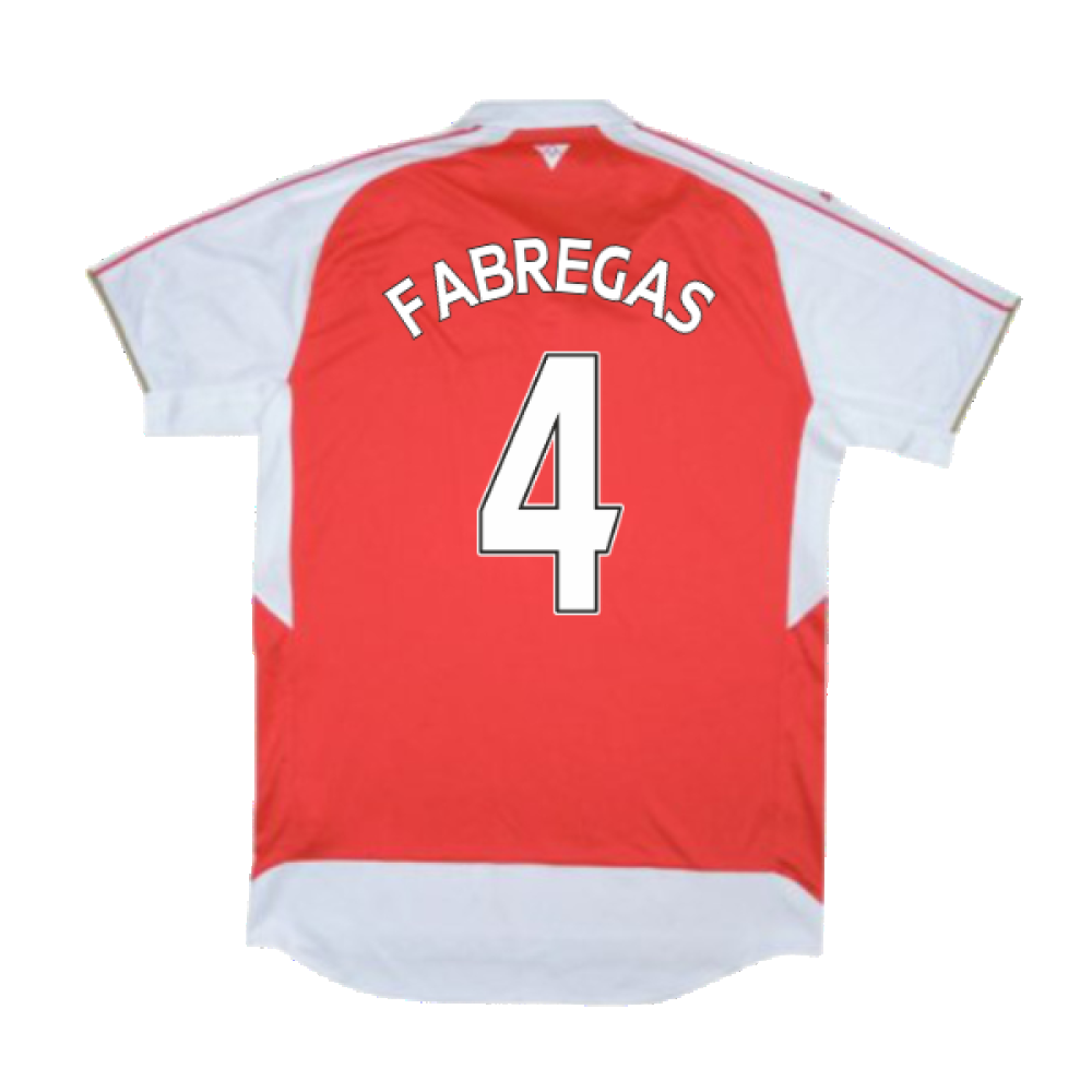 Arsenal 2015-16 Home Shirt (M) (Fabregas 4) (Very Good)_1