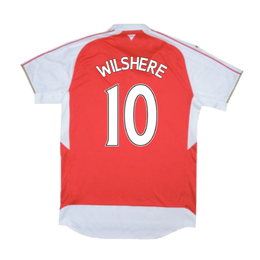 Arsenal 2015-16 Home Shirt (M) (Wilshere 10) (Very Good)_1