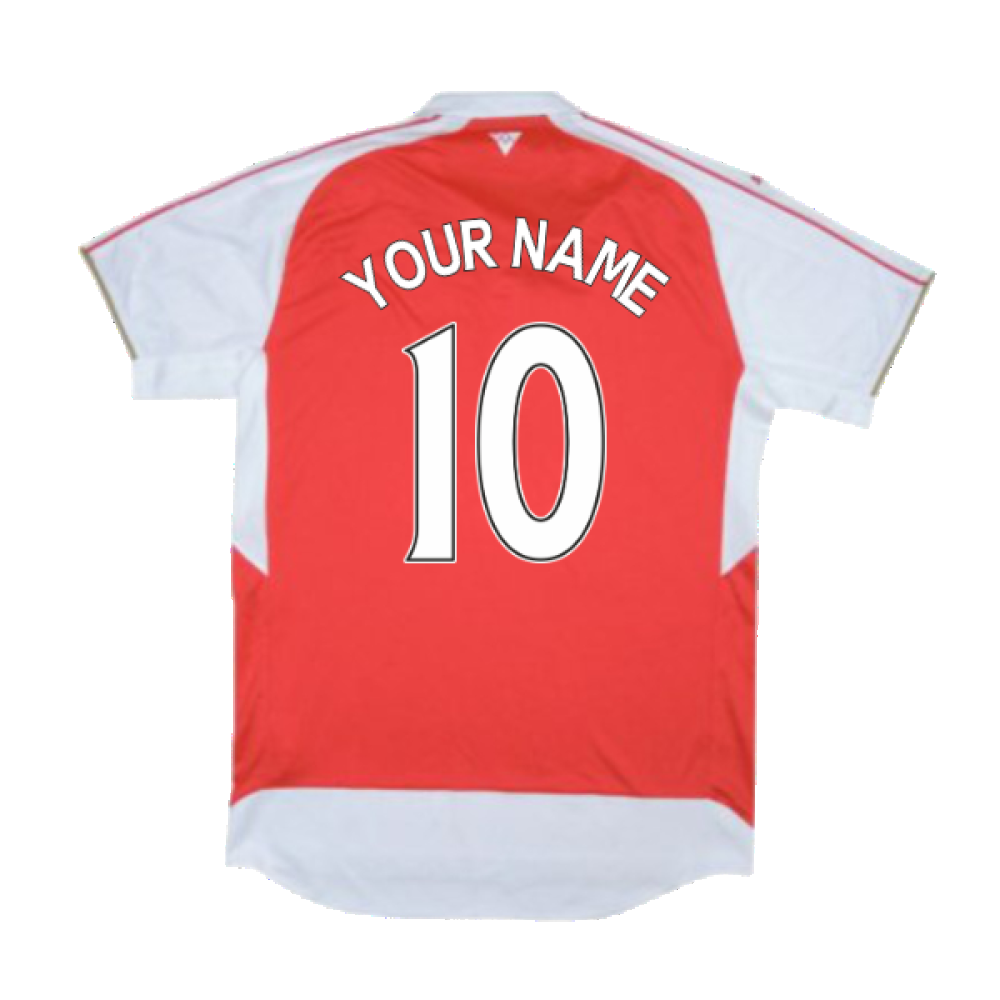 Arsenal 2015-16 Home Shirt (M) (Your Name 10) (Very Good)_1