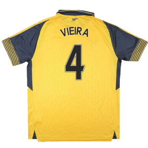 Arsenal 2016-17 Away Shirt (XXL) (Mint) (Vieira 4)_1