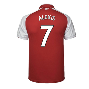 Arsenal 2017-18 Home Shirt (S) (Mint) (Alexis 7)_1