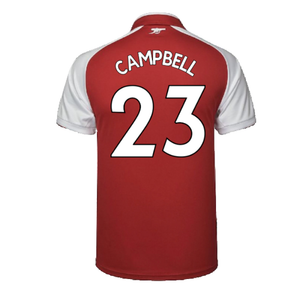 Arsenal 2017-18 Home Shirt (Very Good) (Campbell 23)_1