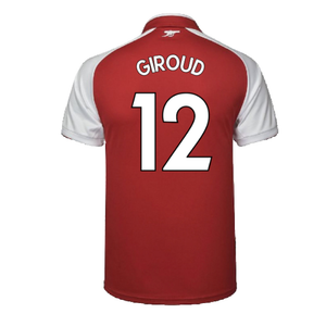 Arsenal 2017-18 Home Shirt (M) (Excellent) (Giroud 12)_1