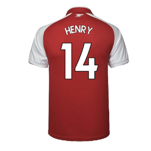 Arsenal 2017-18 Home Shirt (M) (Excellent) (Henry 14)_1