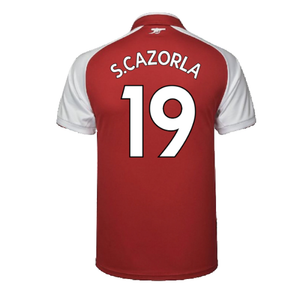 Arsenal 2017-18 Home Shirt (Excellent) (S.Cazorla 19)_1