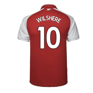 Arsenal 2017-18 Home Shirt (M) (Excellent) (Wilshere 10)_1