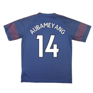 Arsenal 2018-19 Away Shirt (S) (Excellent) (Aubameyang 14)_1