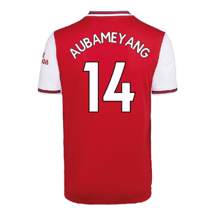 Arsenal 2019-20 Home Shirt (S) (Good) (AUBAMEYANG 14)_1