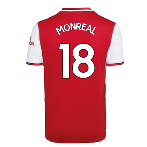 Arsenal 2019-20 Home Shirt (Excellent) (MONREAL 18)_1