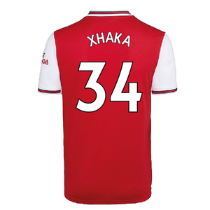 Arsenal 2019-20 Home Shirt (M) (Excellent) (XHAKA 34)_1