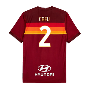 AS Roma 2020-21 Home Shirt (L) (CAFU 2) (BNWT)_1
