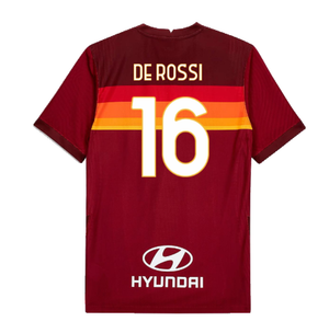 AS Roma 2020-21 Home Shirt (L) (DE ROSSI 16) (BNWT)_1