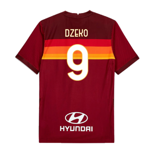 AS Roma 2020-21 Home Shirt (L) (DZEKO 9) (BNWT)_1