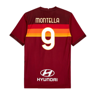AS Roma 2020-21 Home Shirt (L) (MONTELLA 9) (BNWT)_1