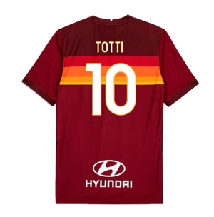 AS Roma 2020-21 Home Shirt (L) (TOTTI 10) (BNWT)_1