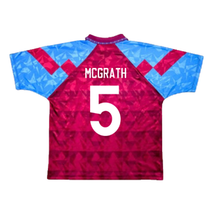 Aston Villa 1990-92 Home Shirt (Good) (McGrath 5)_1