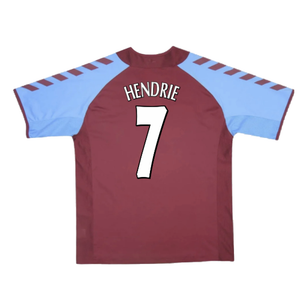 Aston Villa 2004-05 Home Football Shirt (Excellent) (Hendrie 7)_1