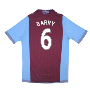 Aston Villa 2013-14 Home Shirt (M) (Mint) (Barry 6)_1