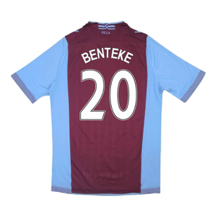 Aston Villa 2013-14 Home Shirt (L) (Excellent) (Benteke 20)_1