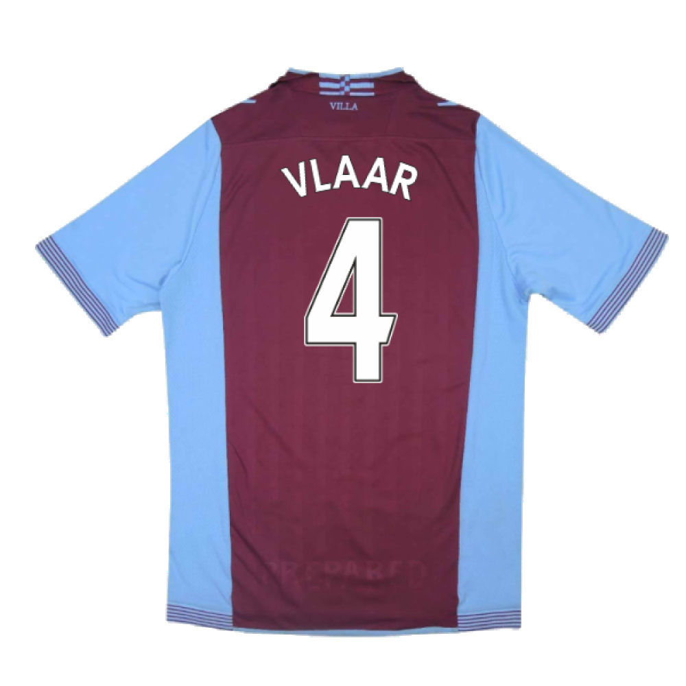 Aston Villa 2013-14 Home Shirt (XL) (Excellent) (Vlaar 4)_1