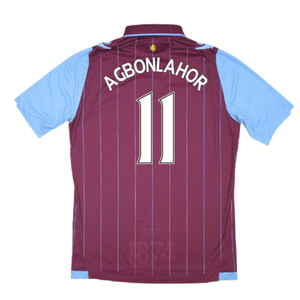 Aston Villa 2014-15 Home Shirt (Excellent) (Agbonlahor 11)_1