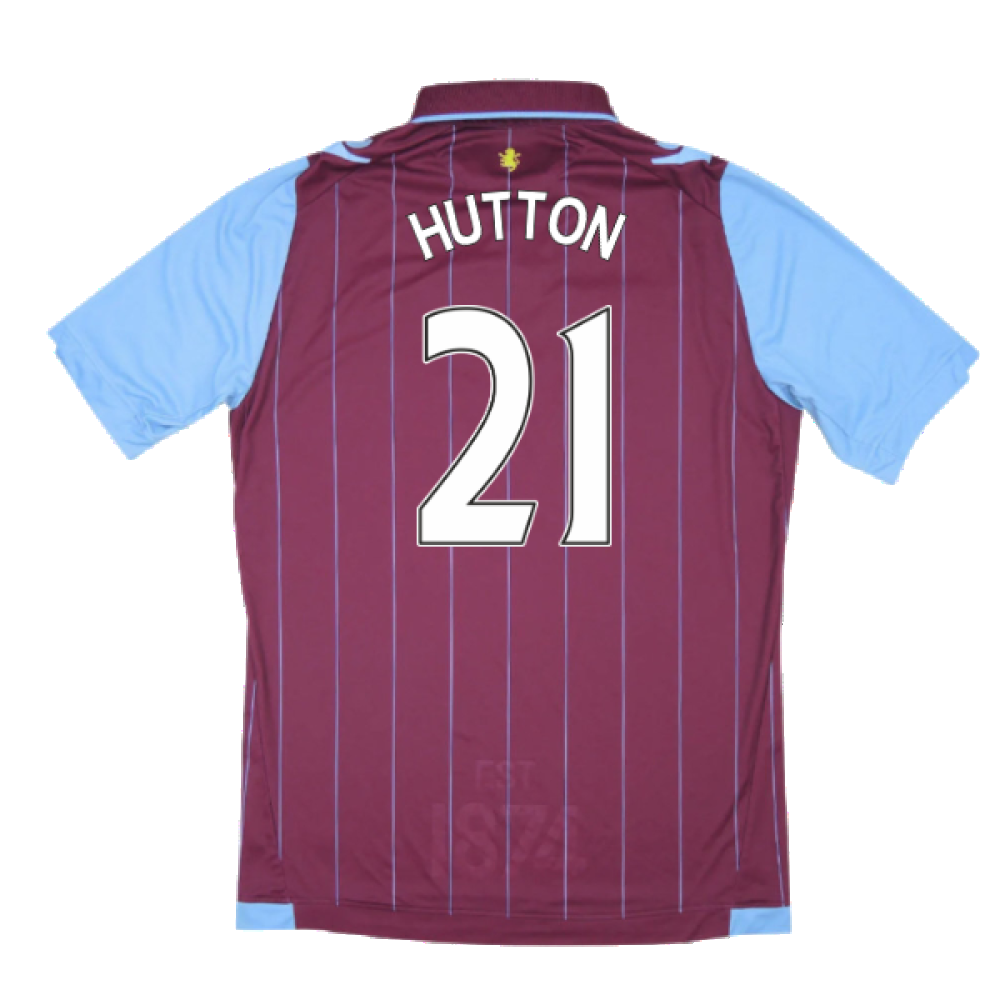 Aston Villa 2014-15 Home Shirt (Excellent) (Hutton 21)_1