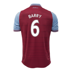 Aston Villa 2015-16 Home Shirt (XL) (Very Good) (Barry 6)_1