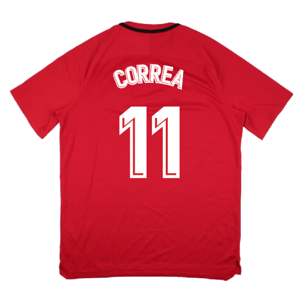 Atletico Madrid 2017 18 Nike Training Shirt XL Correa 11 Mint Classic Football Kit