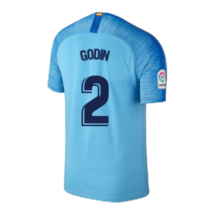 Atletico Madrid 2018-19 Away Shirt (M) (Good) (Godin 2)_1