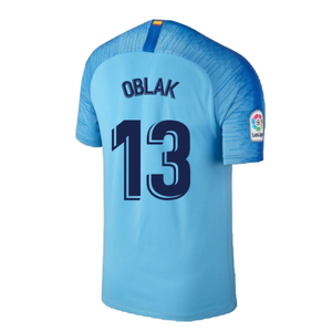 Atletico Madrid 2018-19 Away Shirt (S) (Mint) (Oblak 13)_1