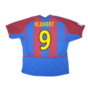 Barcelona 2002-2003 Home Shirt (XL) (Excellent) (Kluivert 9)_1