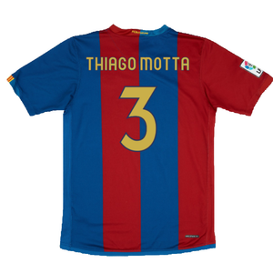 Barcelona 2006-07 Home Shirt (Sponsorless) (Excellent) (Thiago Motta 3)_1