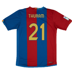 Barcelona 2006-07 Home Shirt (M) (Very Good) (Thuram 21)_1