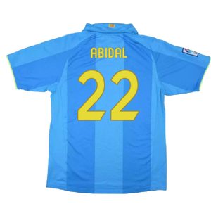 Barcelona 2007-08 Away Shirt (XXL) (Excellent) (Abidal 22)_1