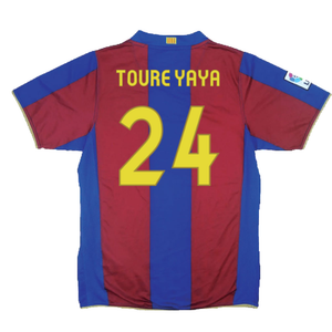 Barcelona 2007-08 Home Shirt (XL) (Excellent) (Toure Yaya 24)_1