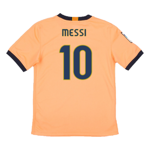 Barcelona 2009-10 Away Shirt (S) (Excellent) (Messi 10)_1