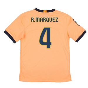 Barcelona 2009-10 Away Shirt (S) (Excellent) (R.Marquez 4)_1