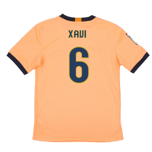 Barcelona 2009-10 Away Shirt (S) (Excellent) (Xavi 6)_1