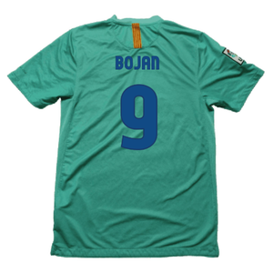 Barcelona 2010-11 Away Shirt (S) (Good) (Bojan 9)_1