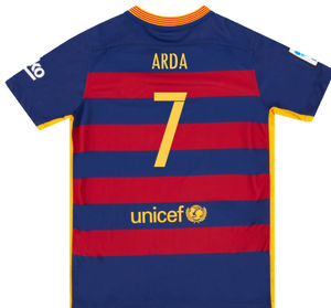 Barcelona 2015-16 Home Shirt (2XL) (Mint) (Arda 7)_1