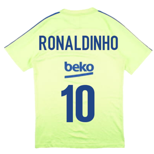 Barcelona 2016-17 Nike Training Shirt (S) (Ronaldinho 10) (Good)_1