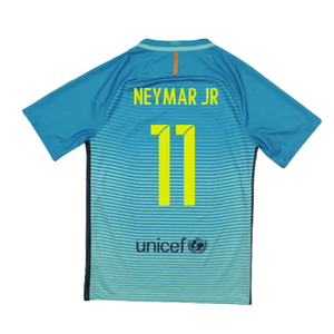 Barcelona 2016-17 Third Shirt (XLB) Messi #10 (Mint) (Neymar JR 11)_1